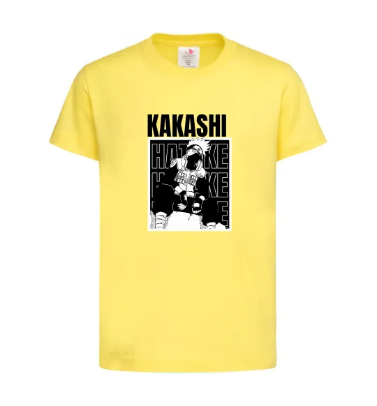Детская футболка Kakashi Hatake Лимонный фото