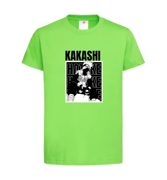 Детская футболка Kakashi Hatake Лаймовый фото