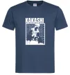 Чоловіча футболка Kakashi Hatake Темно-синій Чоловіча футболка Kakashi Hatake Темно-синій фото