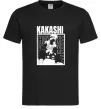 Чоловіча футболка Kakashi Hatake Чорний Чоловіча футболка Kakashi Hatake Чорний фото