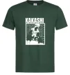 Чоловіча футболка Kakashi Hatake Темно-зелений Чоловіча футболка Kakashi Hatake Темно-зелений фото