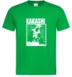 Чоловіча футболка Kakashi Hatake Зелений Чоловіча футболка Kakashi Hatake Зелений фото