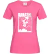 Жіноча футболка Kakashi Hatake Яскраво-рожевий фото