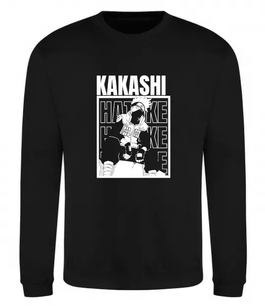 Світшот Kakashi Hatake Чорний фото