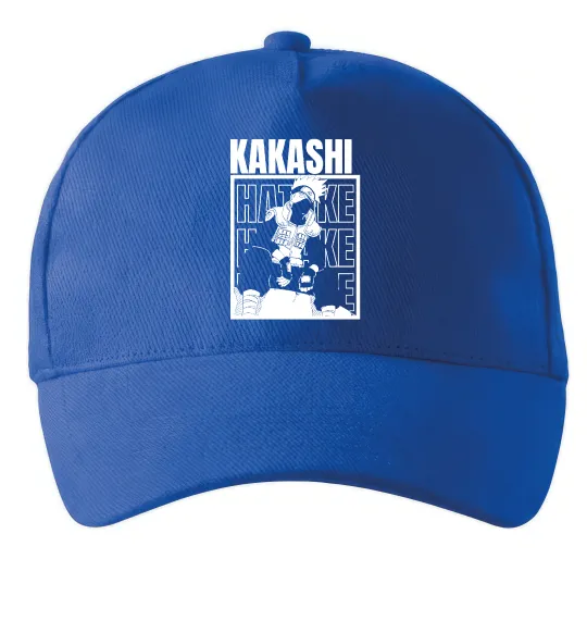 Кепка Kakashi Hatake Яскраво-синій фото