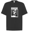 Футболка Оверсайз Kakashi Hatake Чорний фото