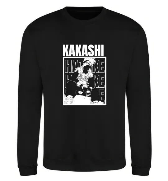 Свитшот Kakashi Hatake Черный фото