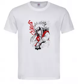 Чоловіча футболка Jiraiya Білий фото