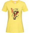 Жіноча футболка Jiraiya Лимонний фото