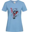 Жіноча футболка Jiraiya Блакитний фото