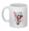 Чашка керамічна Jiraiya Білий фото