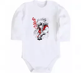 Детский боди Jiraiya Белый фото