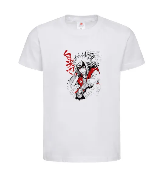 Детская футболка Jiraiya Белый фото