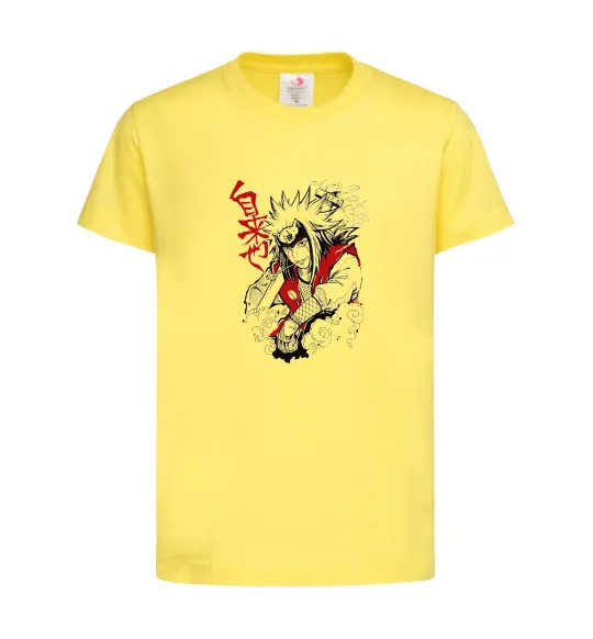 Детская футболка Jiraiya Лимонный фото
