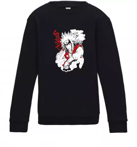 Дитячий світшот Jiraiya Чорний фото