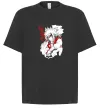 Футболка Оверсайз Jiraiya Чорний фото