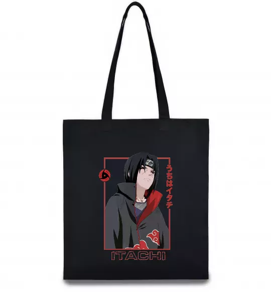 Еко-сумка Наруто Itachi Чорний фото