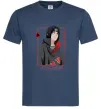 Чоловіча футболка Наруто Itachi Темно-синій фото