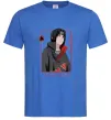 Чоловіча футболка Наруто Itachi Яскраво-синій фото