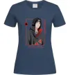 Жіноча футболка Наруто Itachi Темно-синій фото