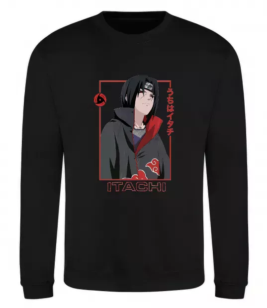 Світшот Наруто Itachi Чорний фото