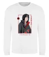 Світшот Наруто Itachi Білий фото