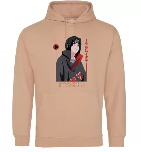 Чоловіча толстовка (худі) Наруто Itachi Пісочний фото