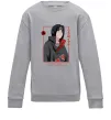Дитячий світшот Наруто Itachi Сірий меланж Дитячий світшот Наруто Itachi Сірий меланж фото