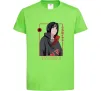 Дитяча футболка Наруто Itachi Лаймовий фото