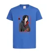 Дитяча футболка Наруто Itachi Яскраво-синій фото