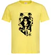 Чоловіча футболка Itachi manga art Лимонний Чоловіча футболка Itachi manga art Лимонний фото