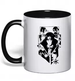 Чашка с цветной ручкой