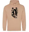 Жіноча толстовка (худі) Itachi manga art Пісочний фото