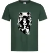 Чоловіча футболка Itachi manga art Темно-зелений Чоловіча футболка Itachi manga art Темно-зелений фото