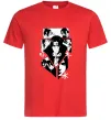 Чоловіча футболка Itachi manga art Червоний Чоловіча футболка Itachi manga art Червоний фото