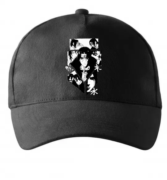 Кепка Itachi manga art Чорний фото