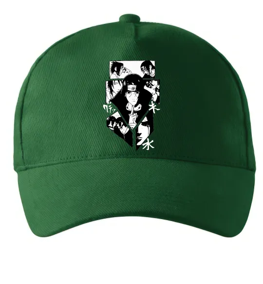 Кепка Itachi manga art Темно-зелений фото