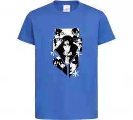 Детская футболка Itachi manga art Ярко-синий фото