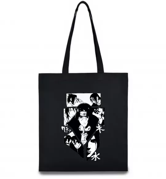 Эко-сумка Itachi manga art Черный фото