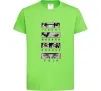 Детская футболка Itachi Madara Sasuke Pain Лаймовый Детская футболка Itachi Madara Sasuke Pain Лаймовый фото