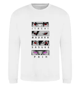 Свитшот Itachi Madara Sasuke Pain Белый фото