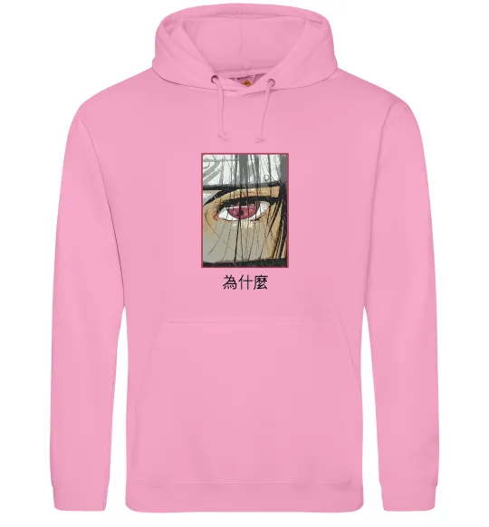 Женская толстовка (худи) Itachi Eye Розовый фото