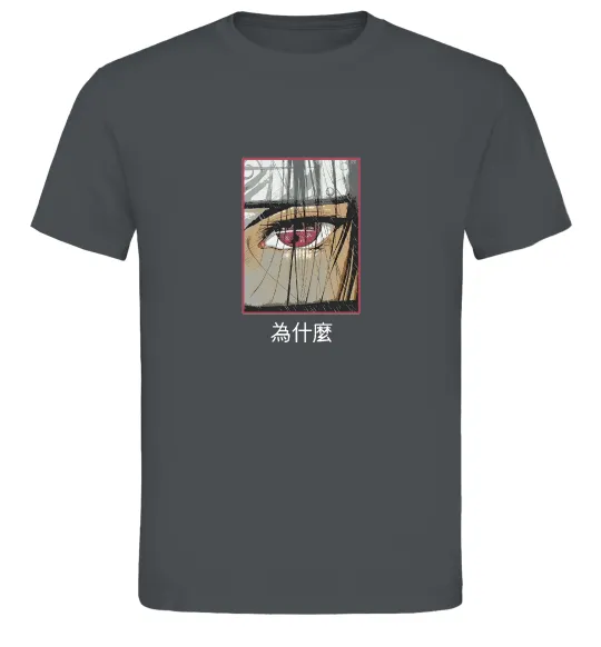 Мужская футболка Itachi Eye Графит фото