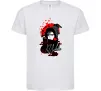 Детская футболка Itachi Crow Белый фото