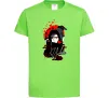 Детская футболка Itachi Crow Лаймовый фото