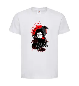 Детская футболка Itachi Crow Белый фото