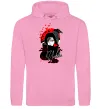 Женская толстовка (худи) Itachi Crow Розовый фото