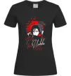 Жіноча футболка Itachi Crow Чорний фото