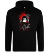 Женская толстовка (худи) Itachi Crow Черный фото