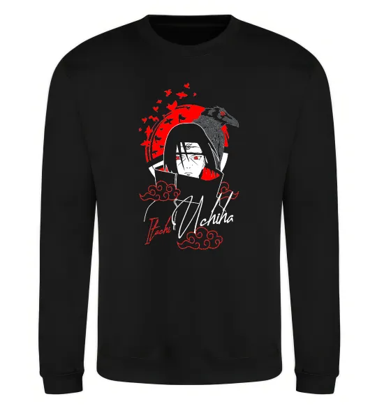 Свитшот Itachi Crow Черный фото